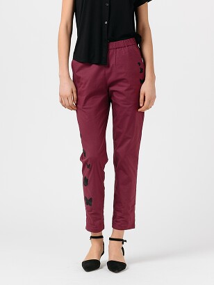 Pantalón Bordado Mariposas
